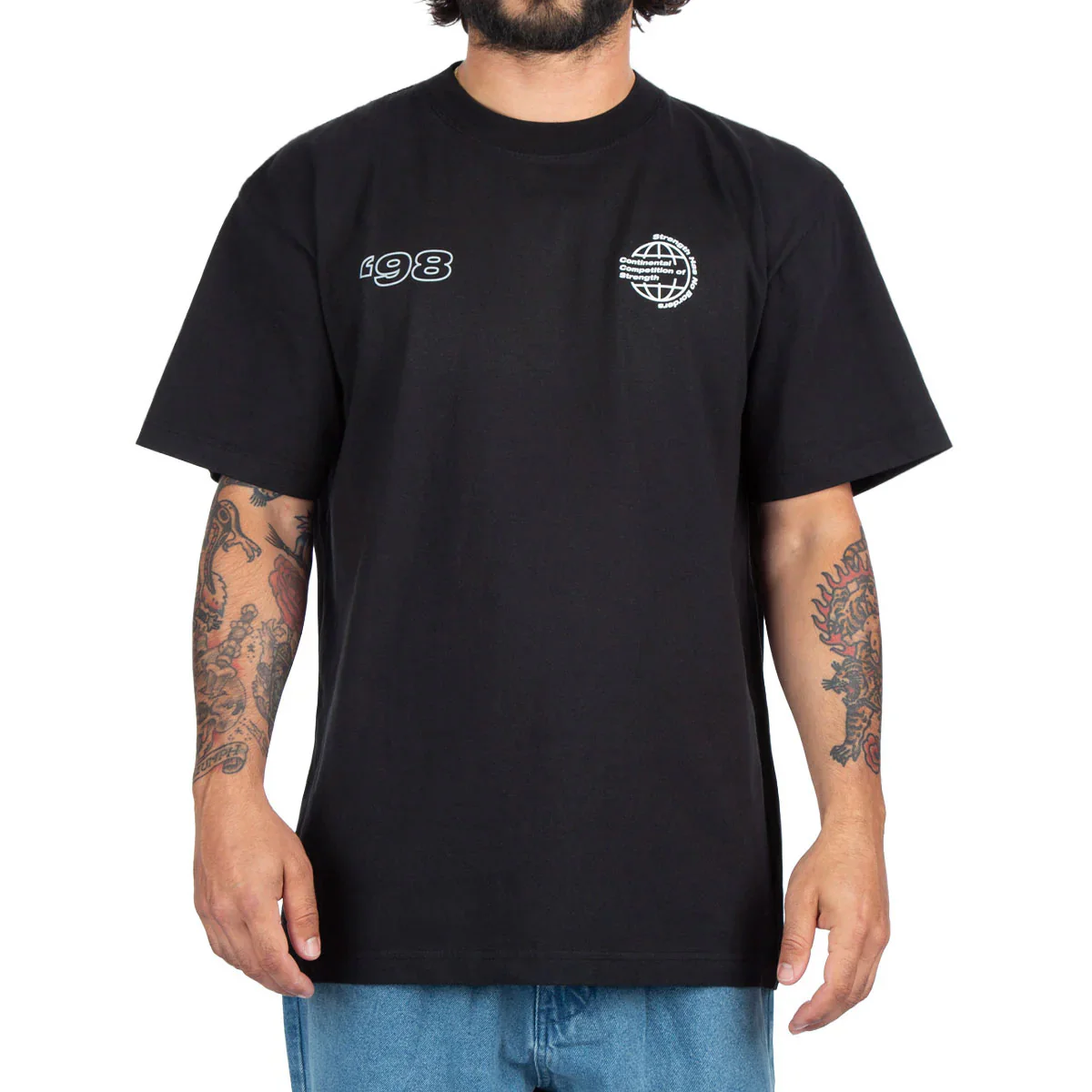 CCS Bootleg Continental Competition of Strength T-Shirt - Black - Image 5