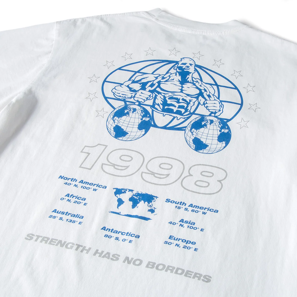 CCS Bootleg Continental Competition of Strength T-Shirt - White - Image 6