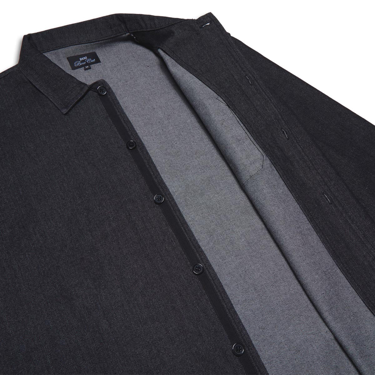 CCS Box Denim Shirt - Black - Image 8