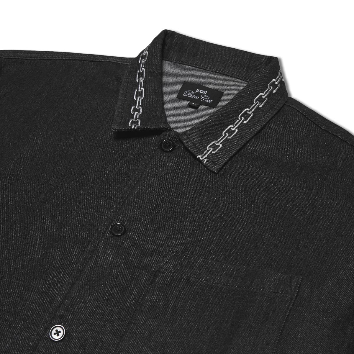 CCS Box Denim Shirt - Chain Black - Image 3