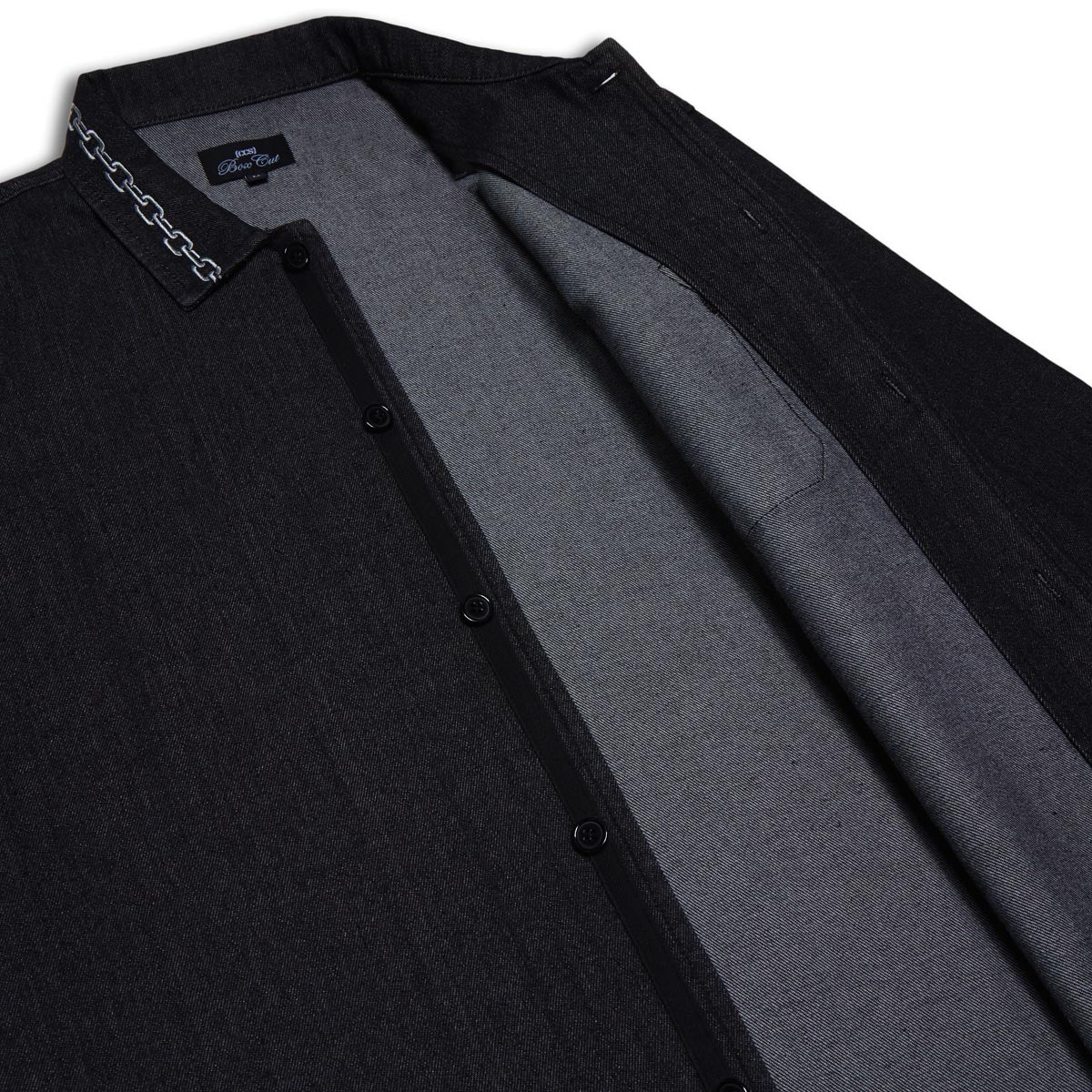 CCS Box Denim Shirt - Chain Black - Image 5