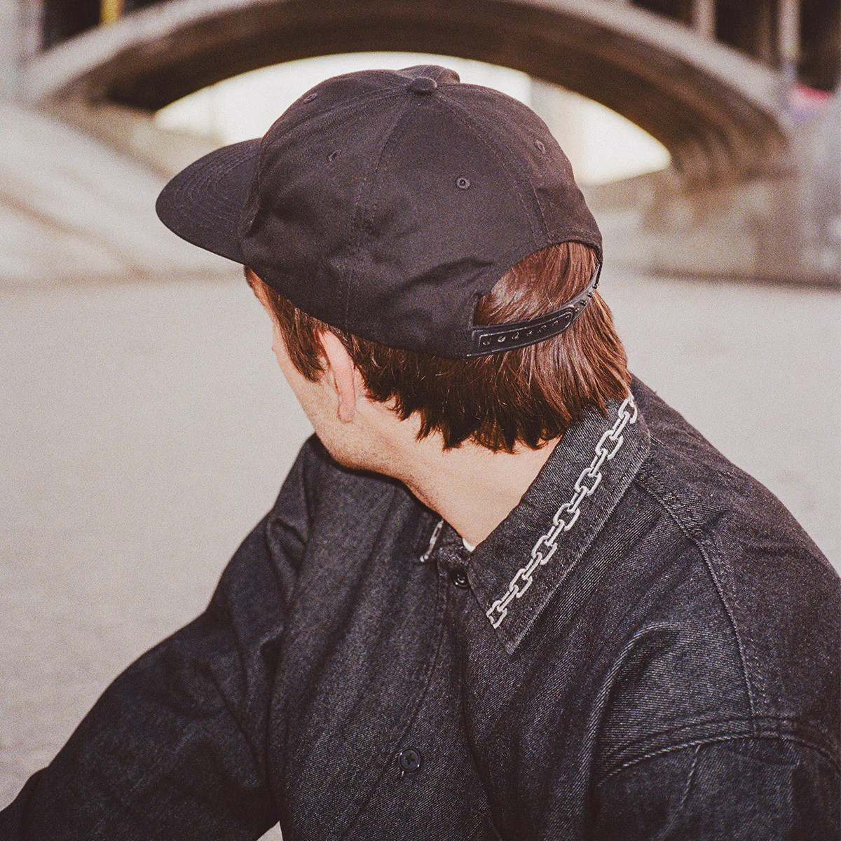 CCS Box Denim Shirt - Chain Black - Image 6