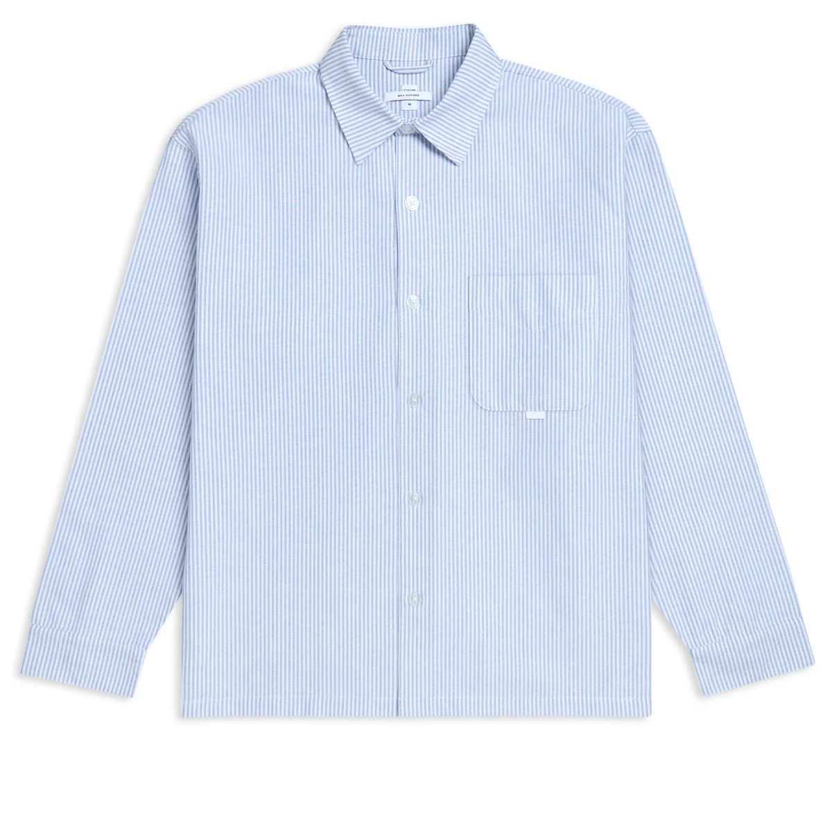 CCS Box Oxford Shirt - Blue Stripe - Image 3
