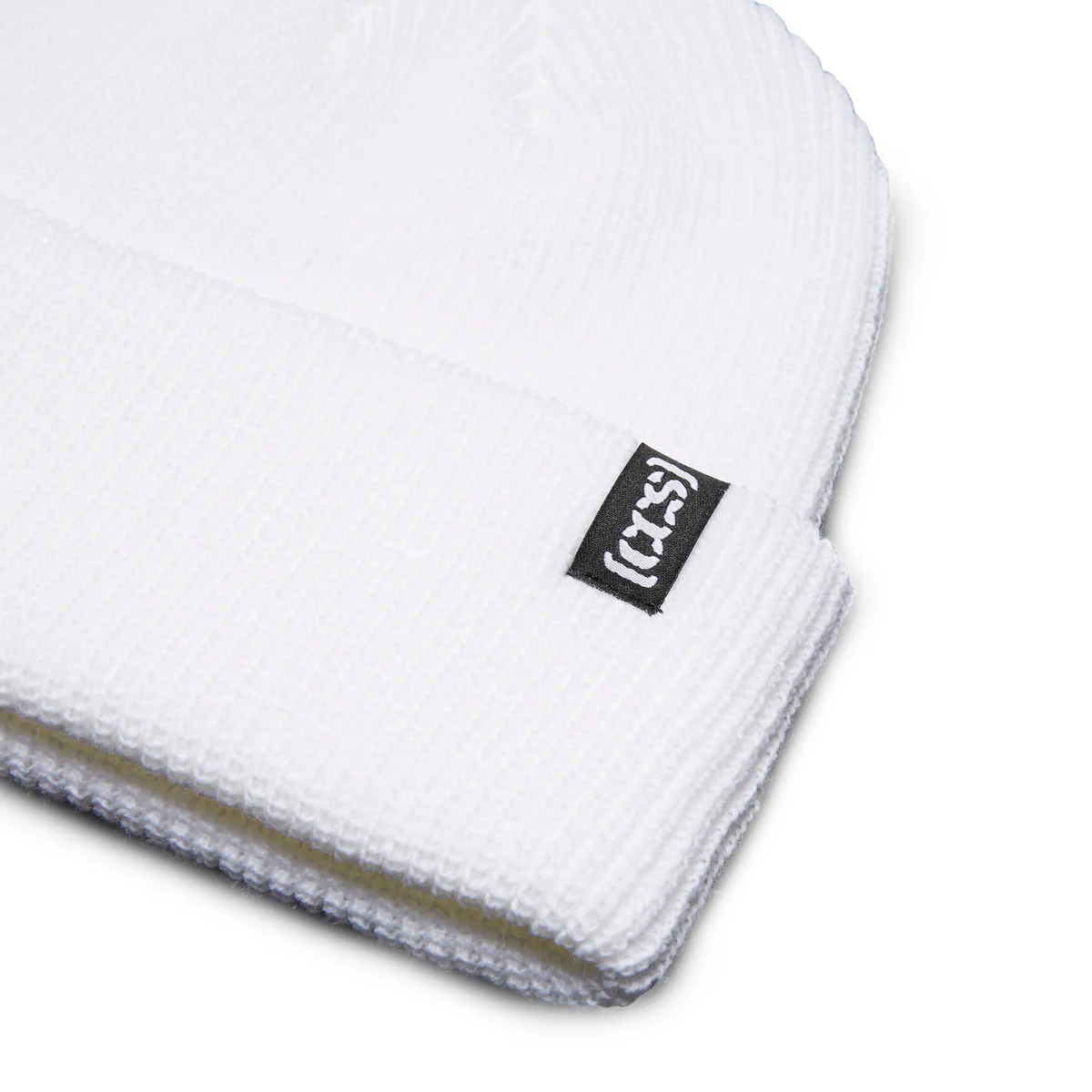 CCS Bracket Label Beanie - White - Image 3