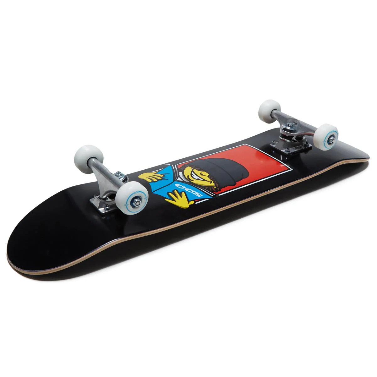 CCS Catalog Kid Skateboard Complete - Black - Image 3