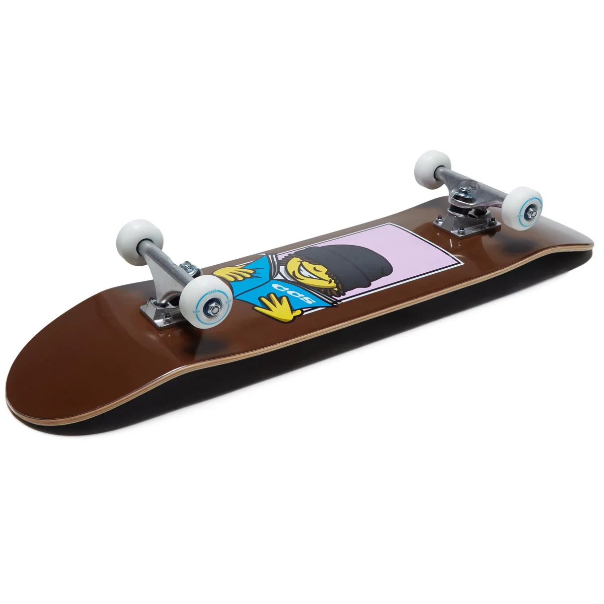CCS Catalog Kid Skateboard Complete - Brown - Image 3