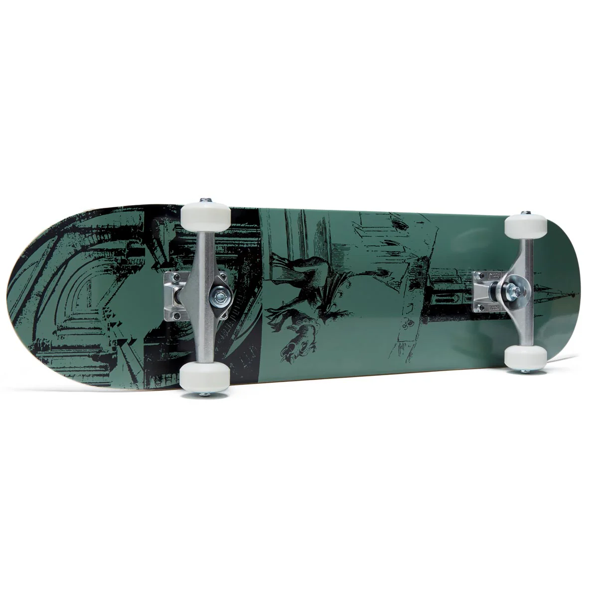 CCS Cathedral Skateboard Complete - Olive - Image 5