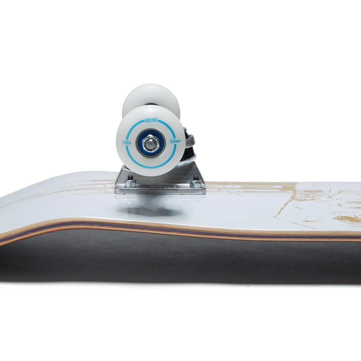 CCS Cathedral Skateboard Complete - White - Image 4