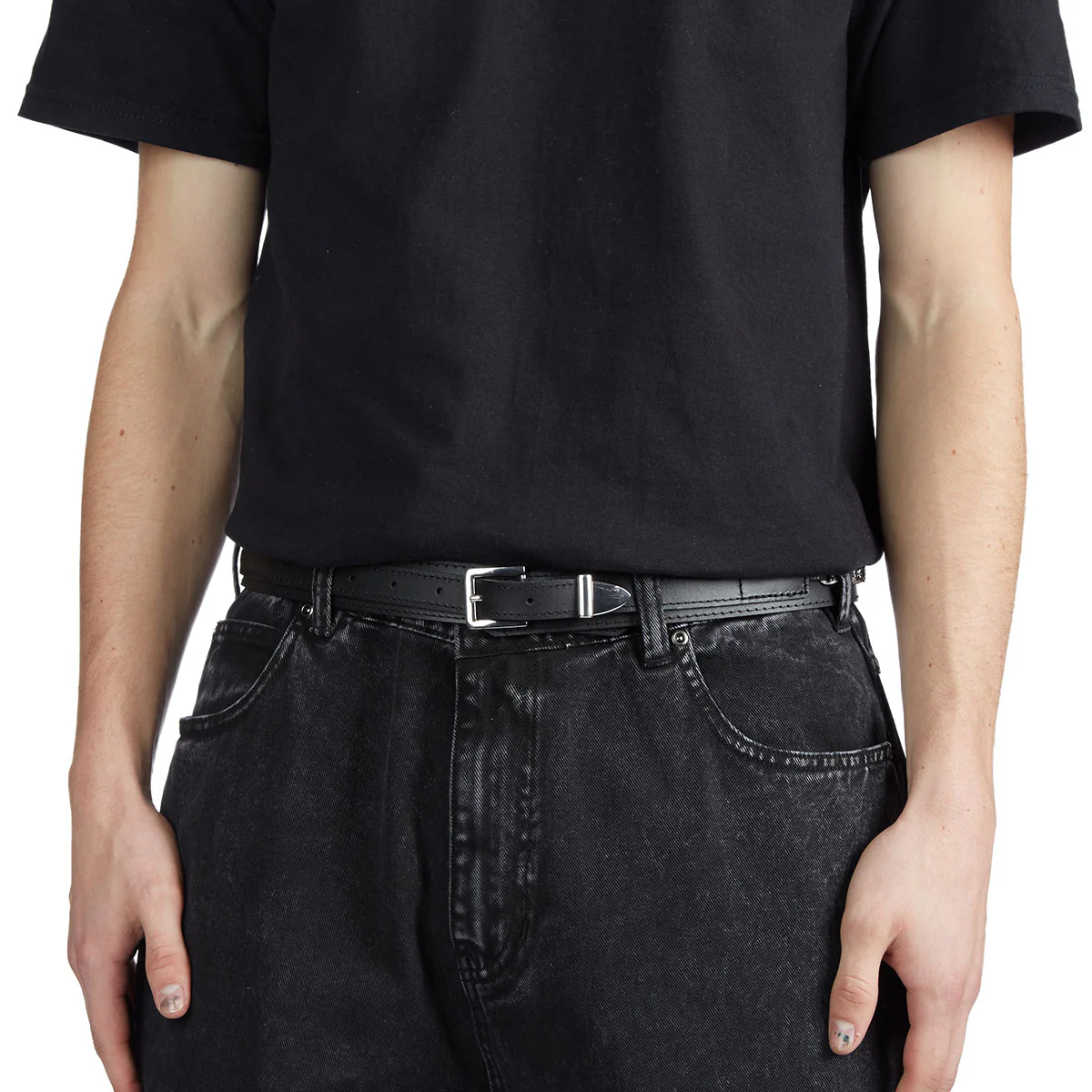 CCS Chain Ranger Leather Belt - Black - Image 4