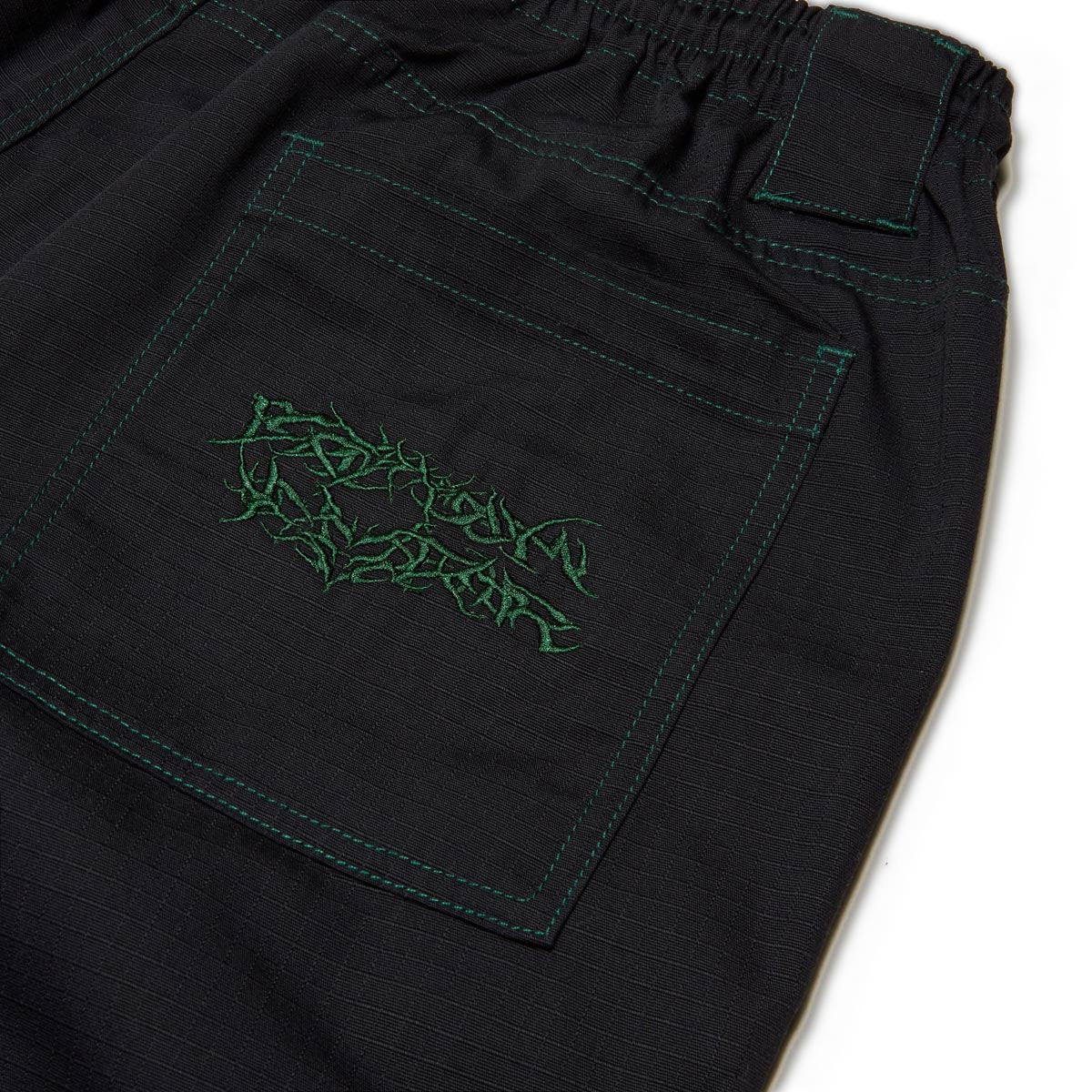 CCS Chandler Ripstop Cargo Pants - Black/Green - Image 6