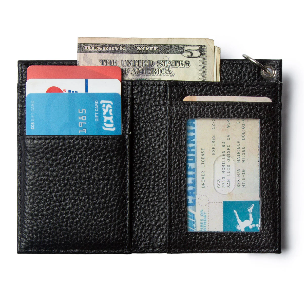 CCS Cheap Skates Chain Wallet - Black - Image 4