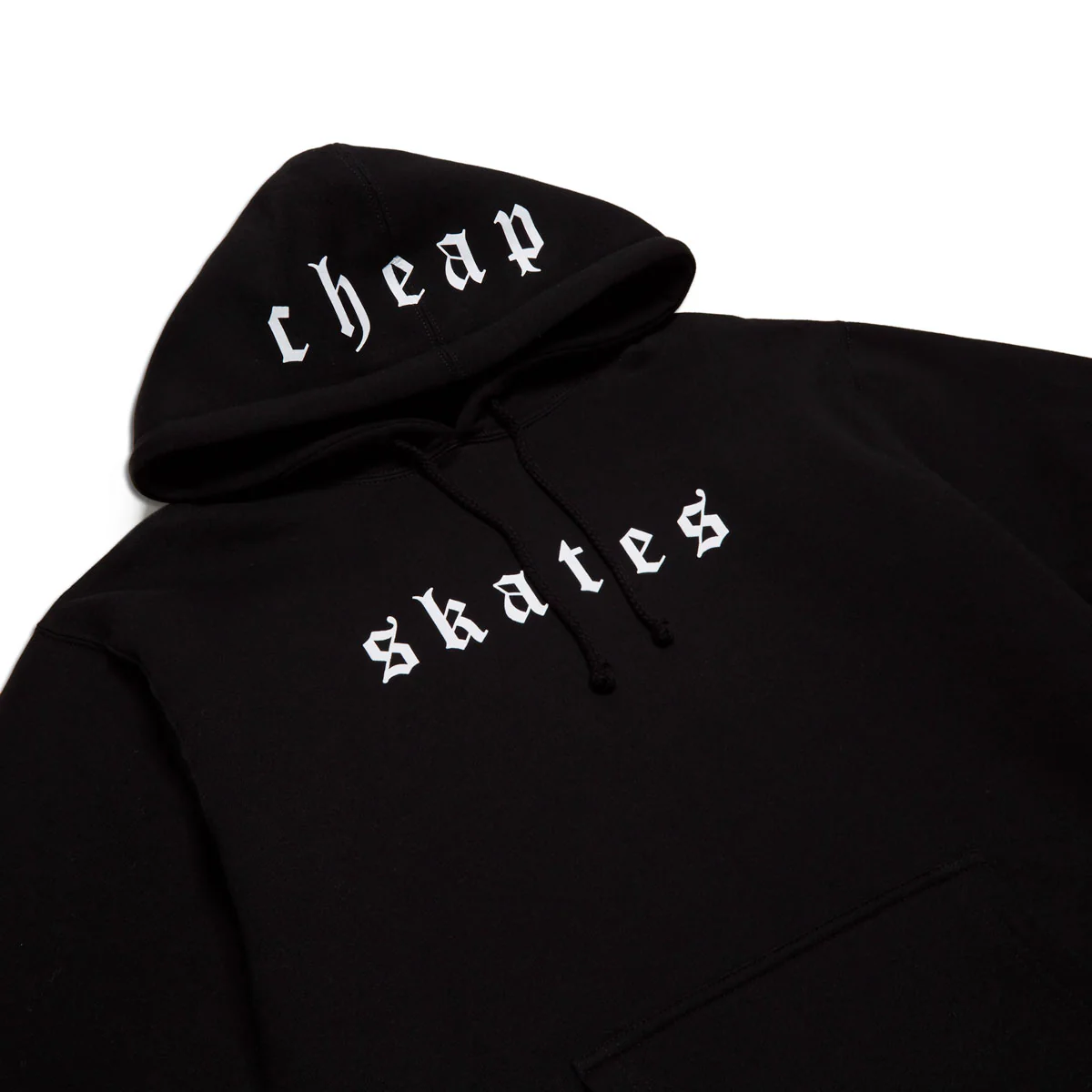 CCS Cheap Skates OE Hoodie - Black/White - Image 2