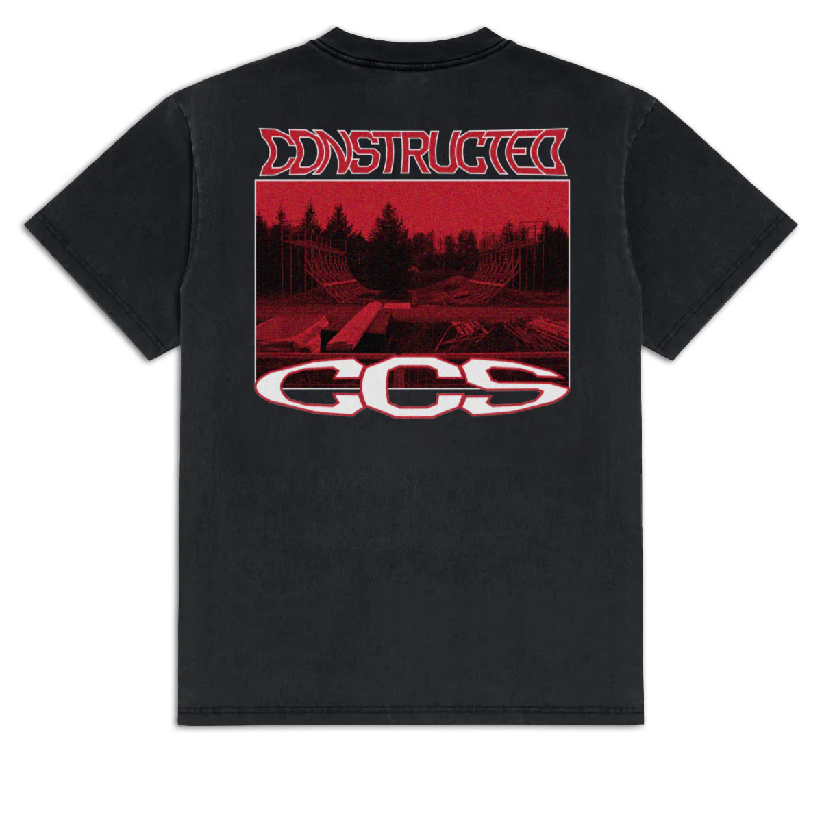 CCS Constructed T-Shirt - Vintage Black - Image 2