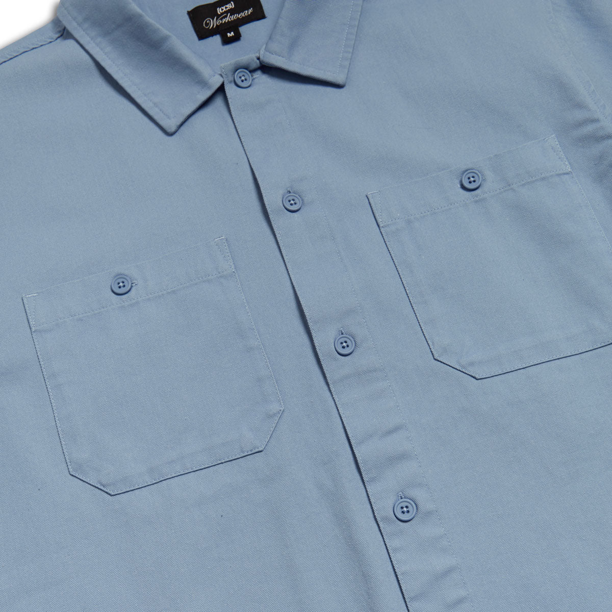 CCS Heavy Cotton Work Shirt - Light Blue - Image 7