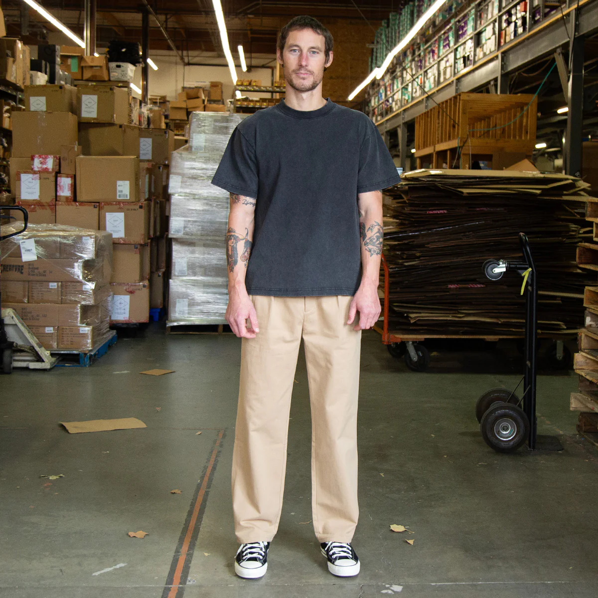 CCS Court Date Chino Pants - Khaki - Image 2