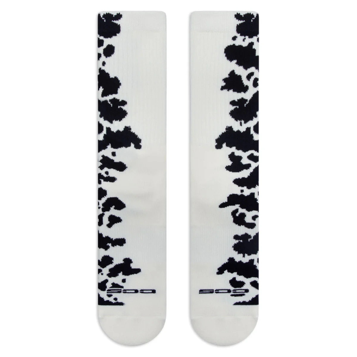 CCS Cow Socks - White/Black - Image 2