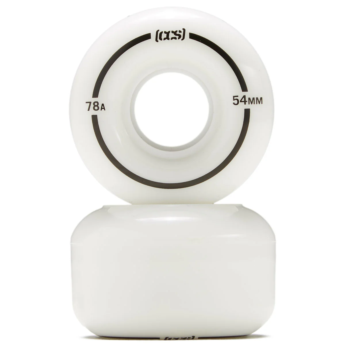 CCS Cruiser 78a Skateboard Wheels - White - 54mm - Image 2