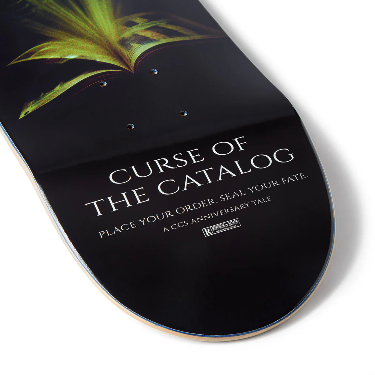 CCS Curse of the Catalog Skateboard Deck - Image 4