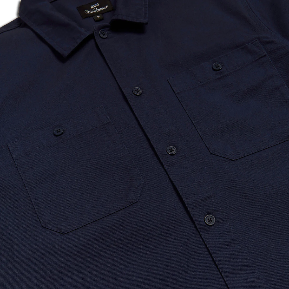 CCS Custom Embroidered Work Shirt - Navy - Image 6