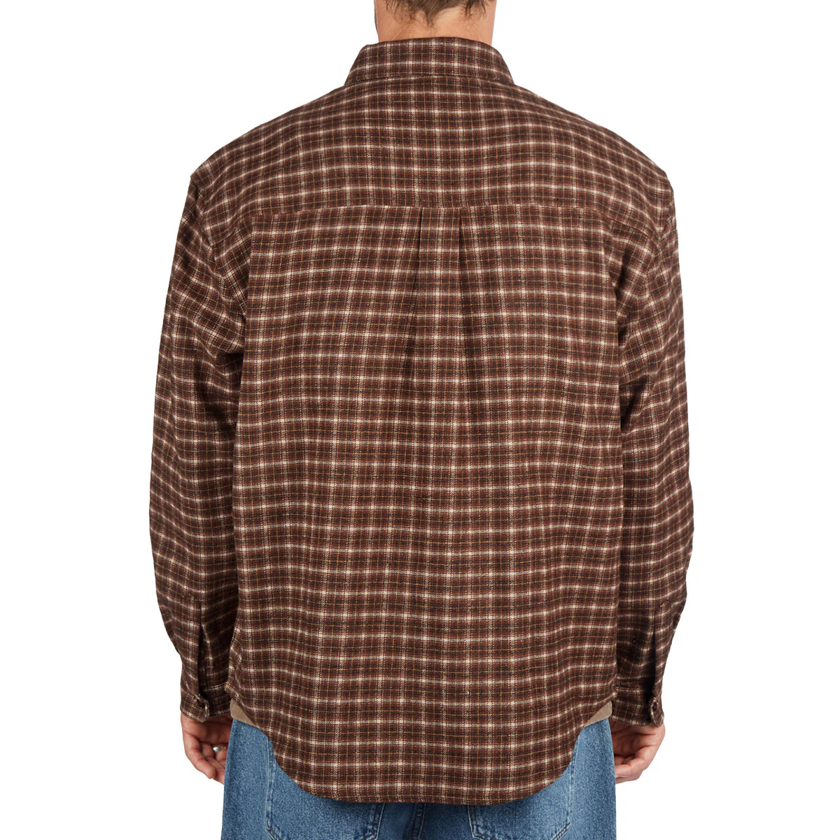 CCS Dial Up Flannel Shirt - Brown - Image 5