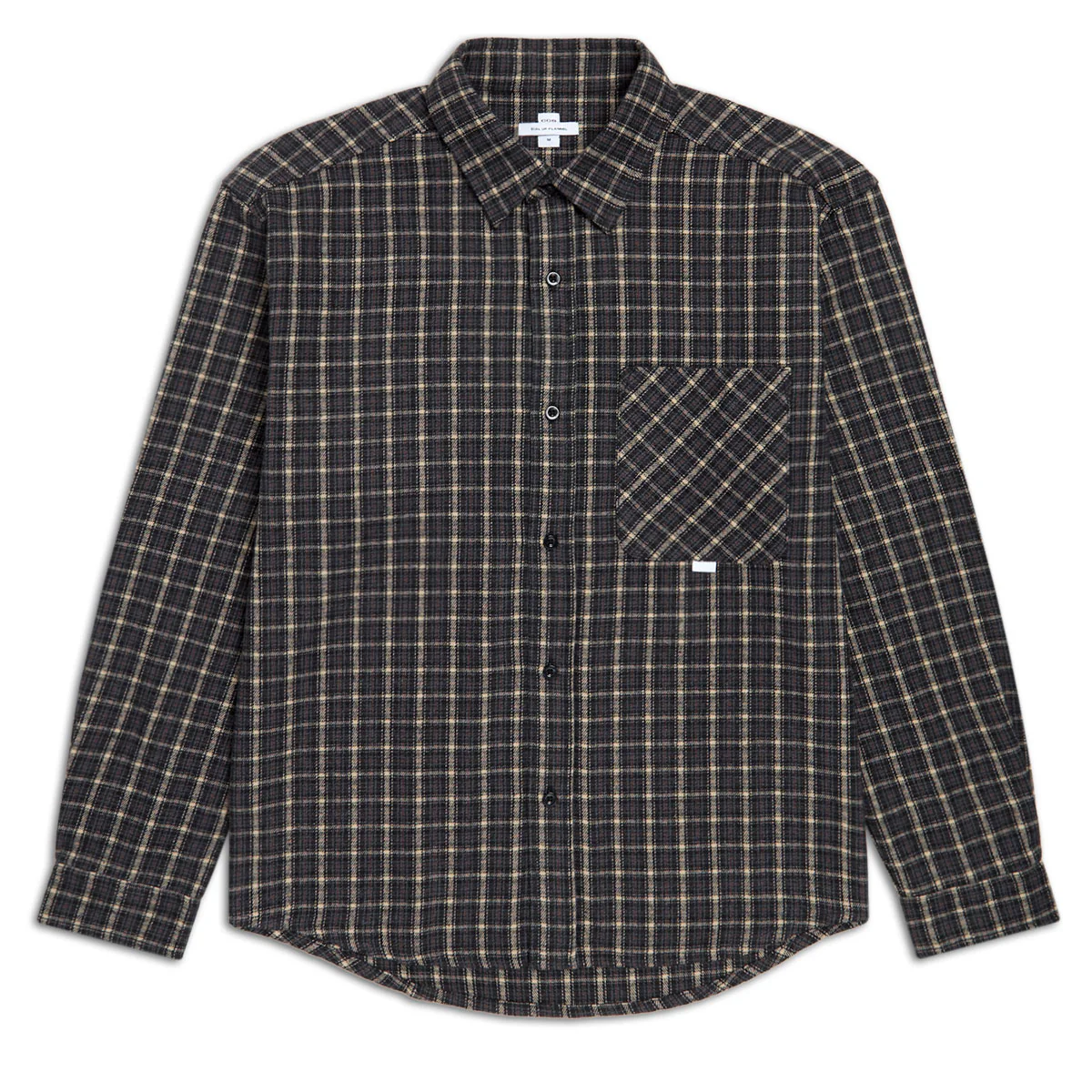 CCS Dial Up Flannel Shirt - Dark Navy - Image 3