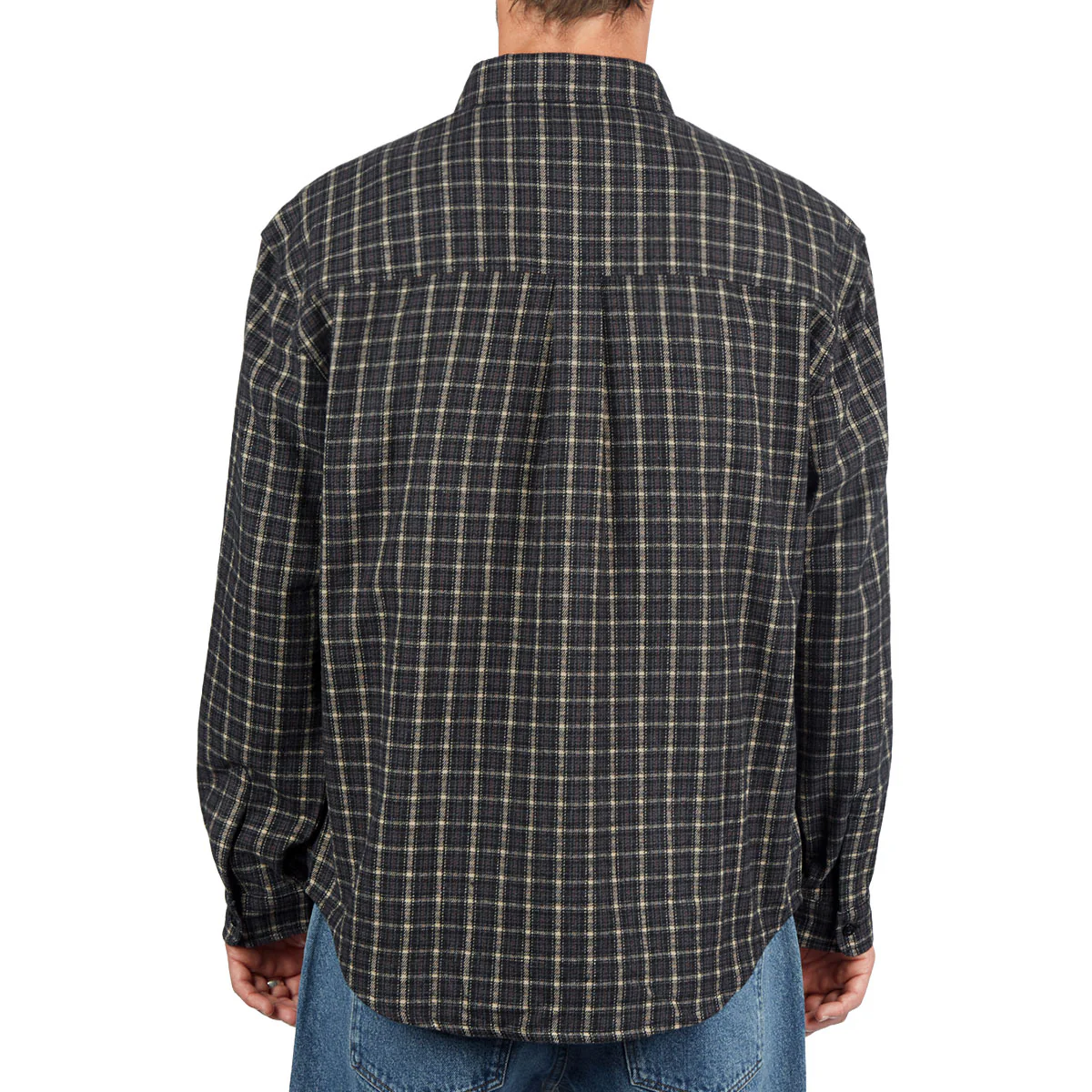CCS Dial Up Flannel Shirt - Dark Navy - Image 5