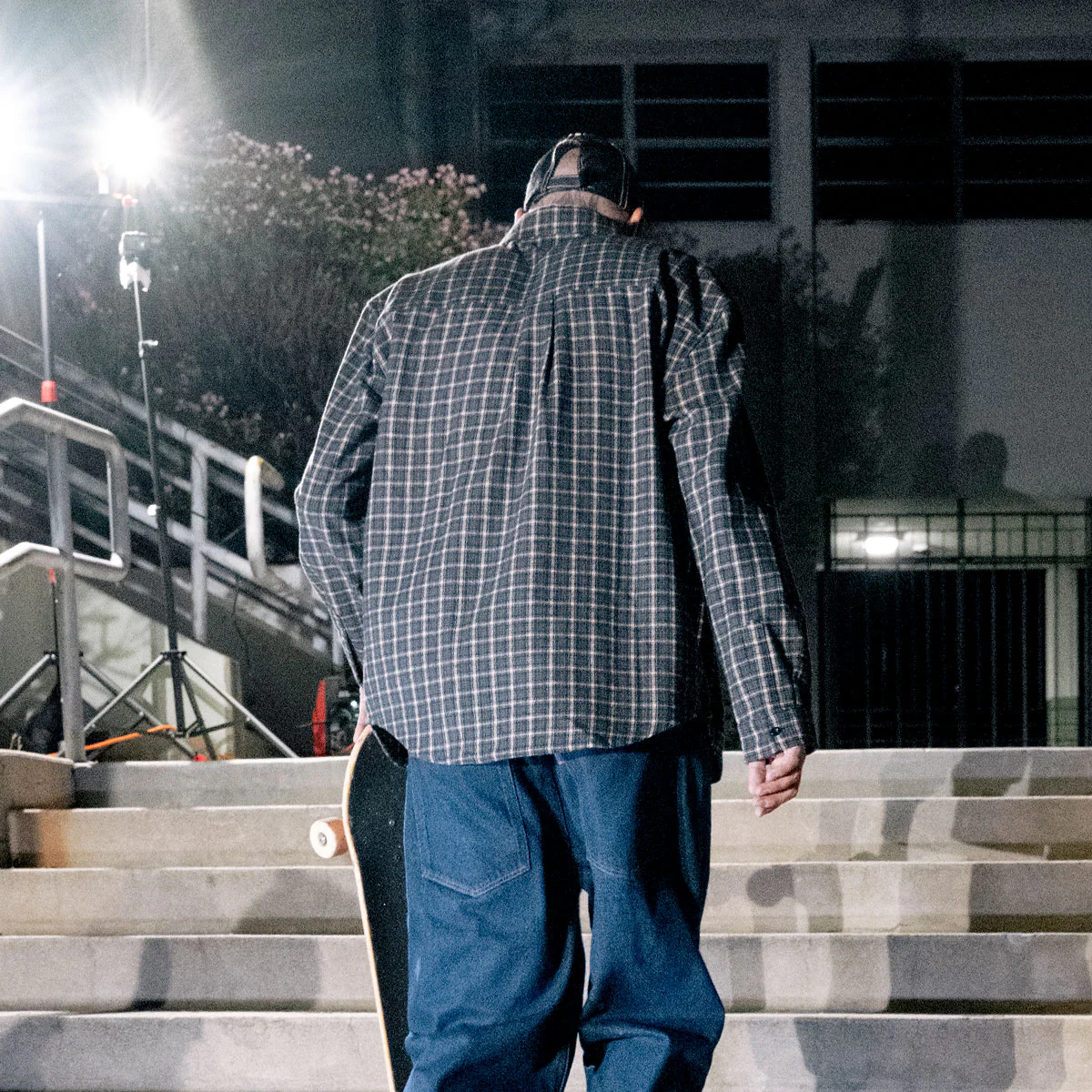 CCS Dial Up Flannel Shirt - Dark Navy - Image 7