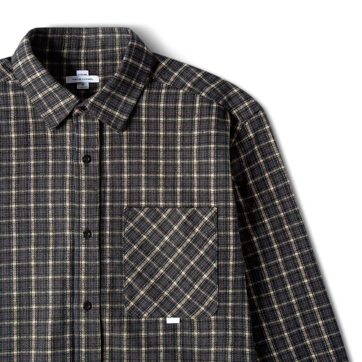 CCS Dial Up Flannel Shirt - Dark Navy - Image 8