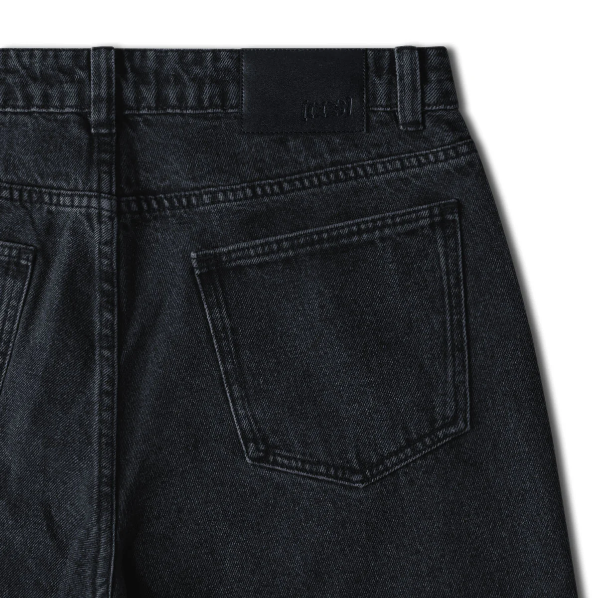 CCS Double Knee Original Relaxed Denim Jeans - Acid Black - Image 8