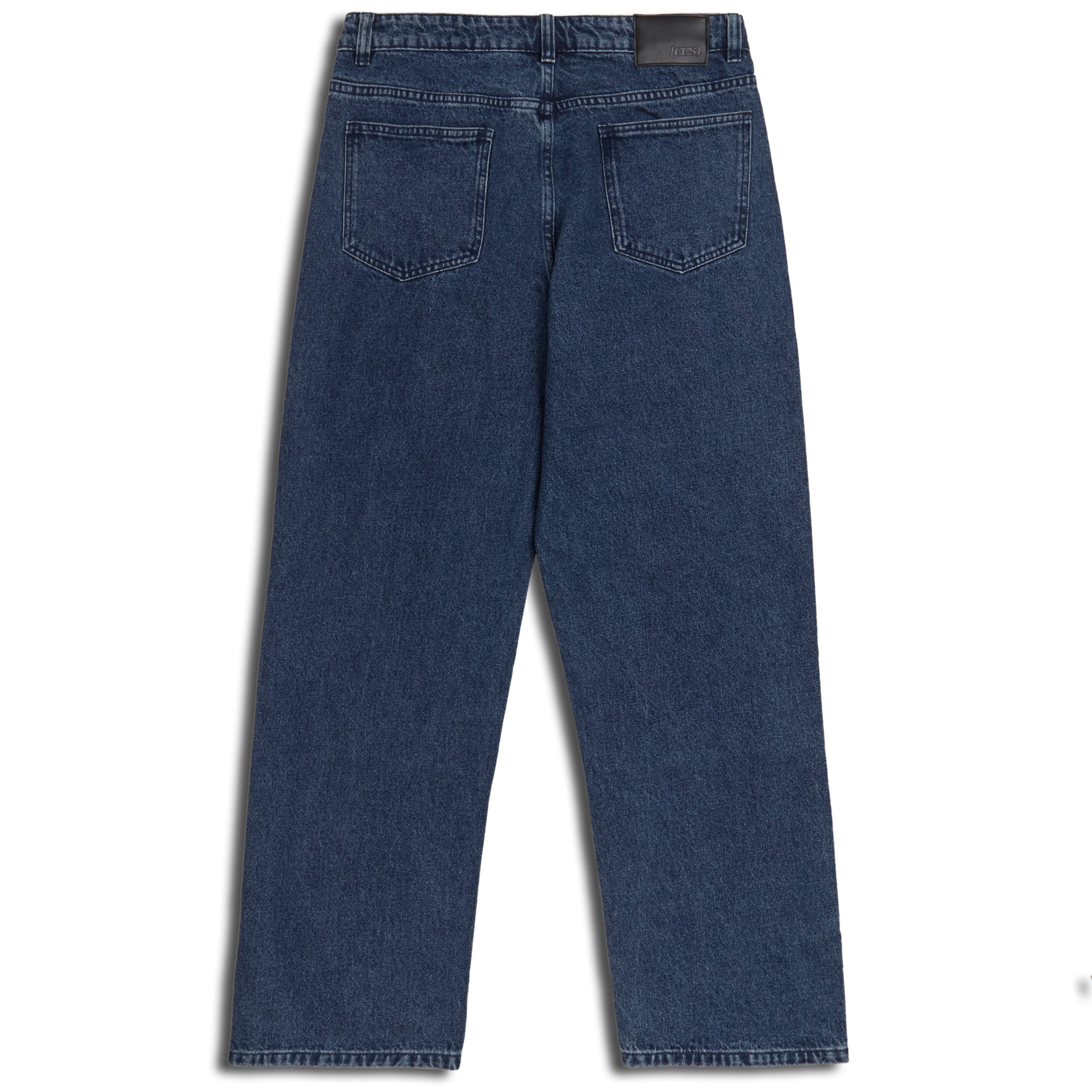 CCS Double Knee Original Relaxed Denim Jeans - True Blue - Image 4
