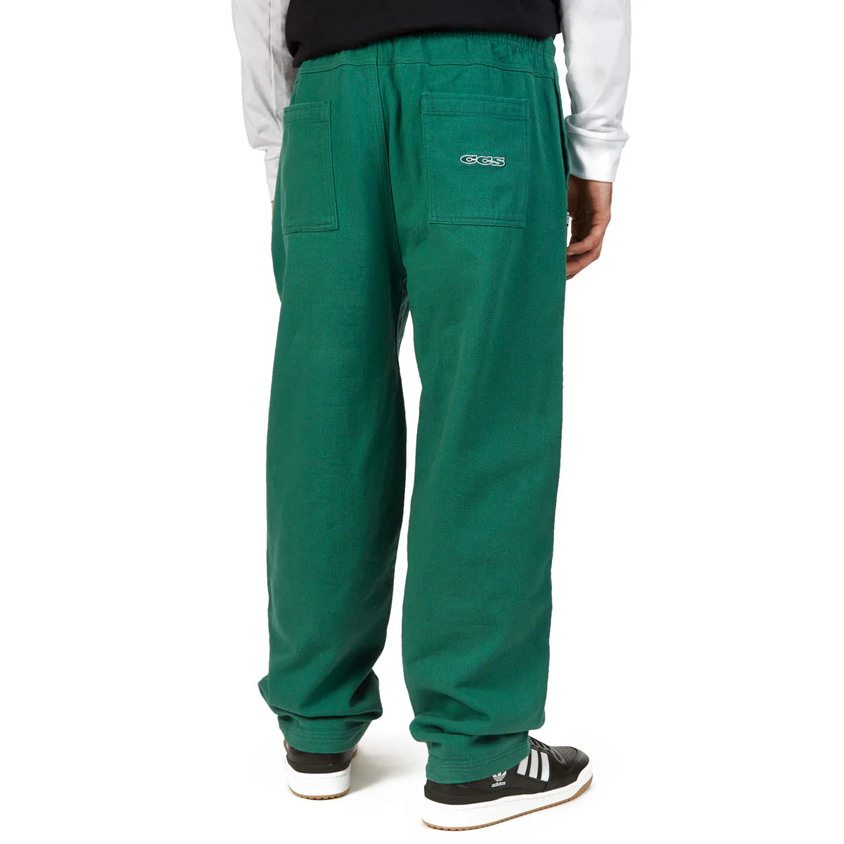 CCS Easy Twill Pants - Petrol Green - Image 4