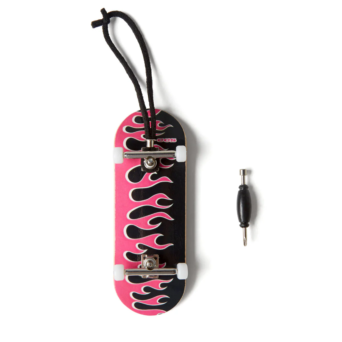 CCS Flames Fingerboard - Black/Pink - Image 2