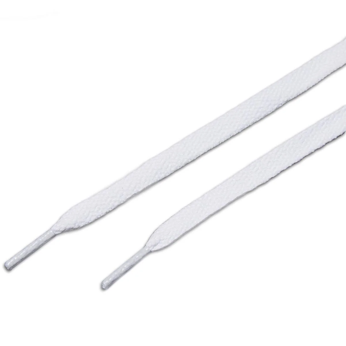 CCS Flat Shoelaces - White - Image 2