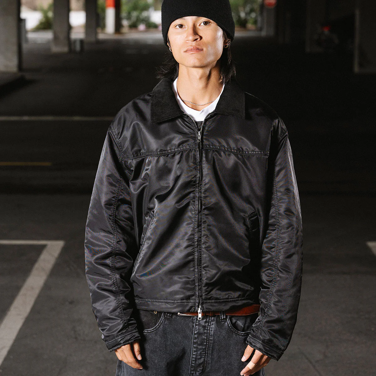 CCS Flight Cruise Nylon Jacket - Black - Image 2