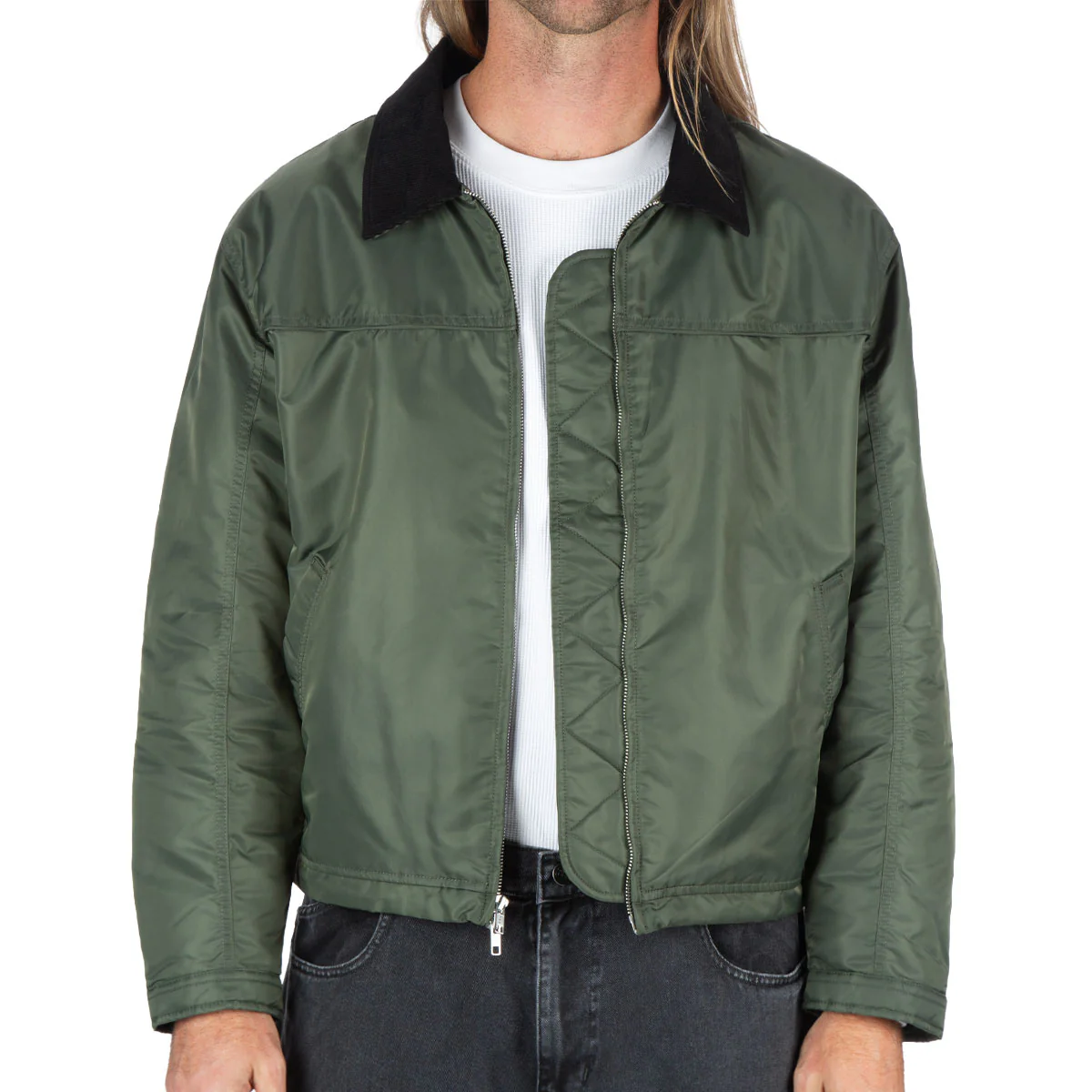 CCS Flight Cruise Nylon Jacket - Green - Image 3
