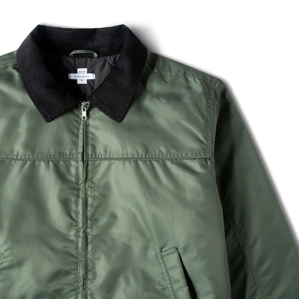 CCS Flight Cruise Nylon Jacket - Green - Image 7