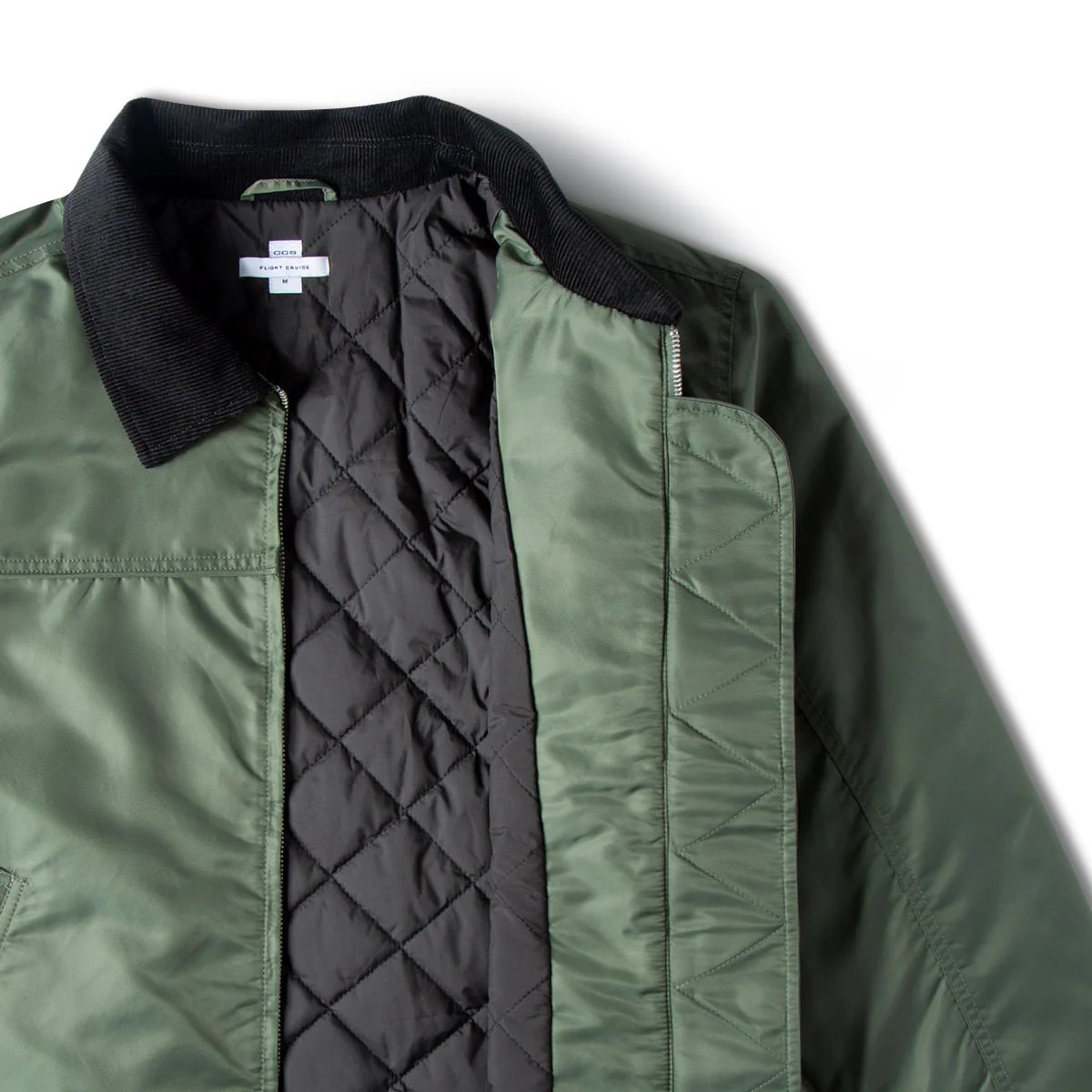 CCS Flight Cruise Nylon Jacket - Green - Image 8