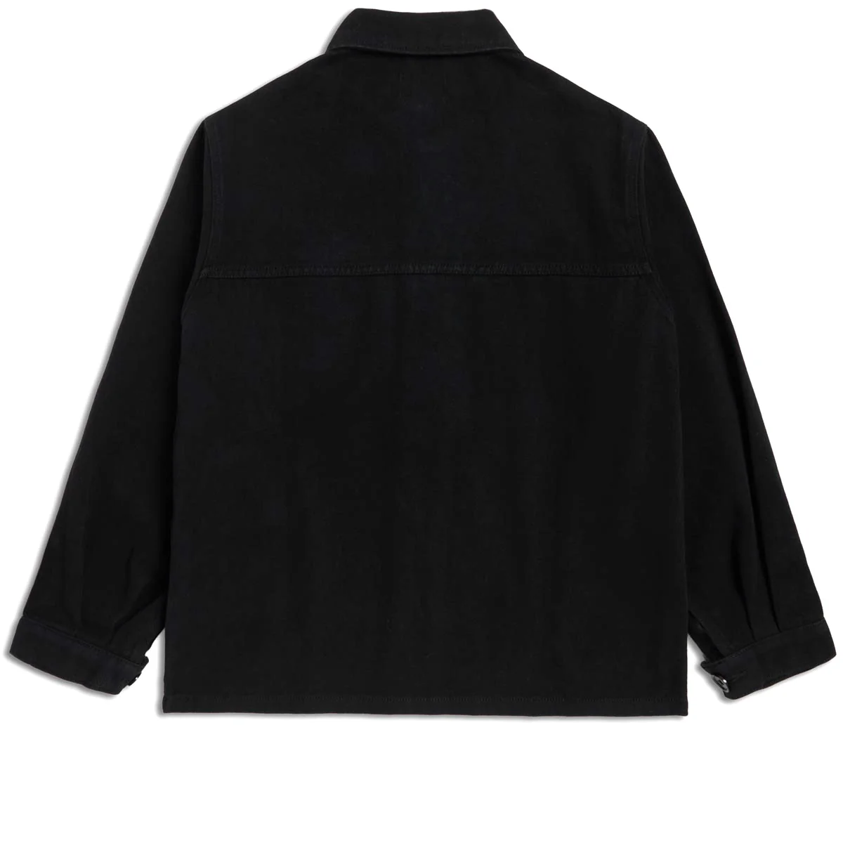 CCS French Cropped Chore Jacket - Black - Image 5