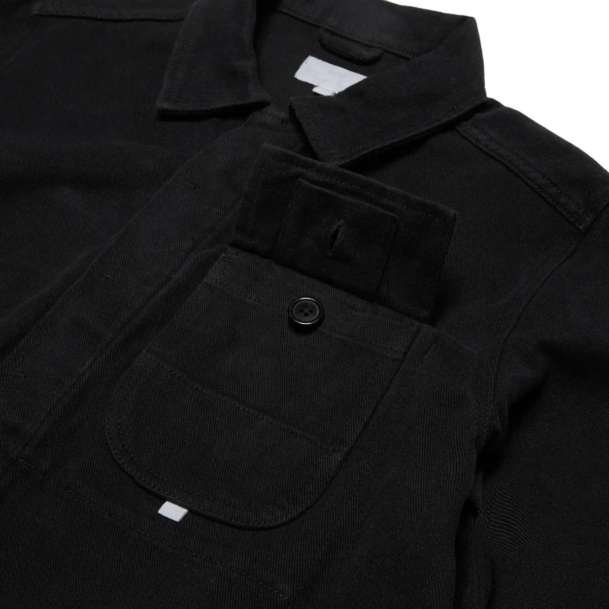 CCS French Cropped Chore Jacket - Black - Image 8