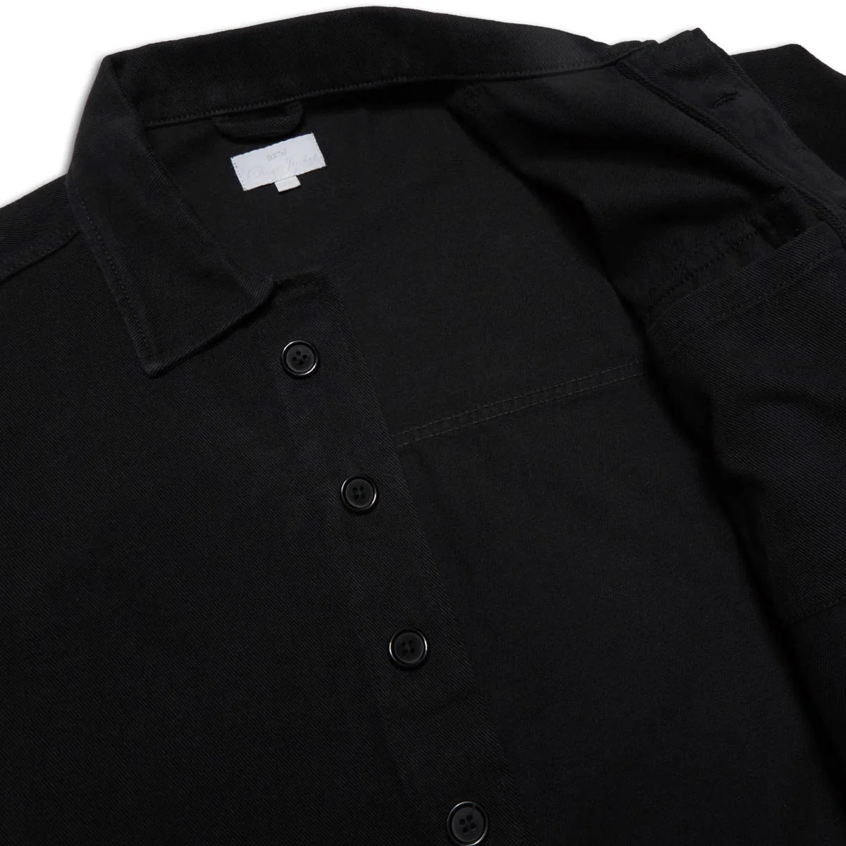 CCS French Cropped Chore Jacket - Black - Image 9