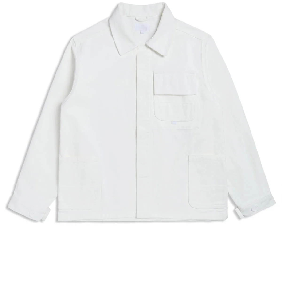 CCS French Cropped Chore Jacket - White - Image 2
