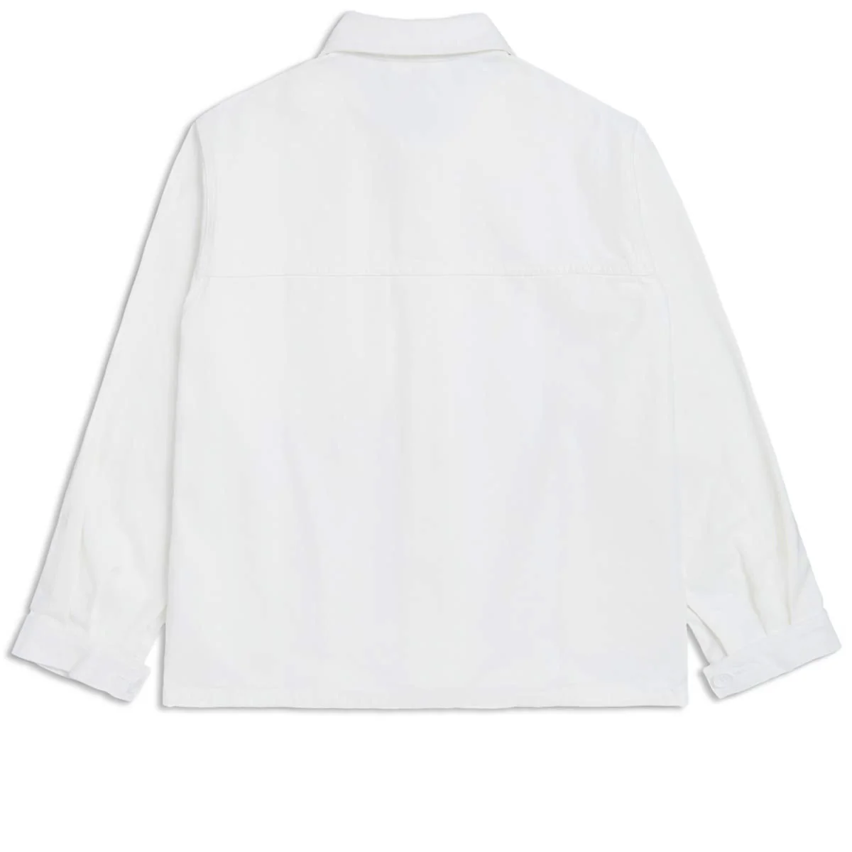 CCS French Cropped Chore Jacket - White - Image 4