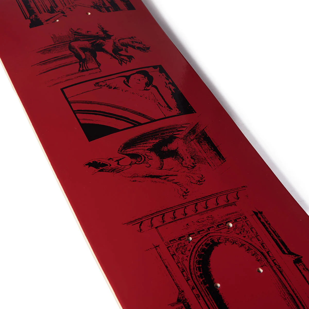 CCS Gargoyle Skateboard Complete - Red - Image 2