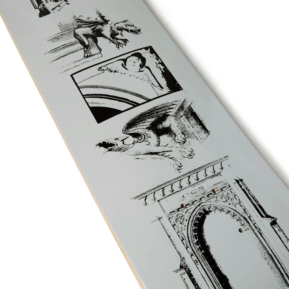 CCS Gargoyle Skateboard Deck - Silver - Image 2