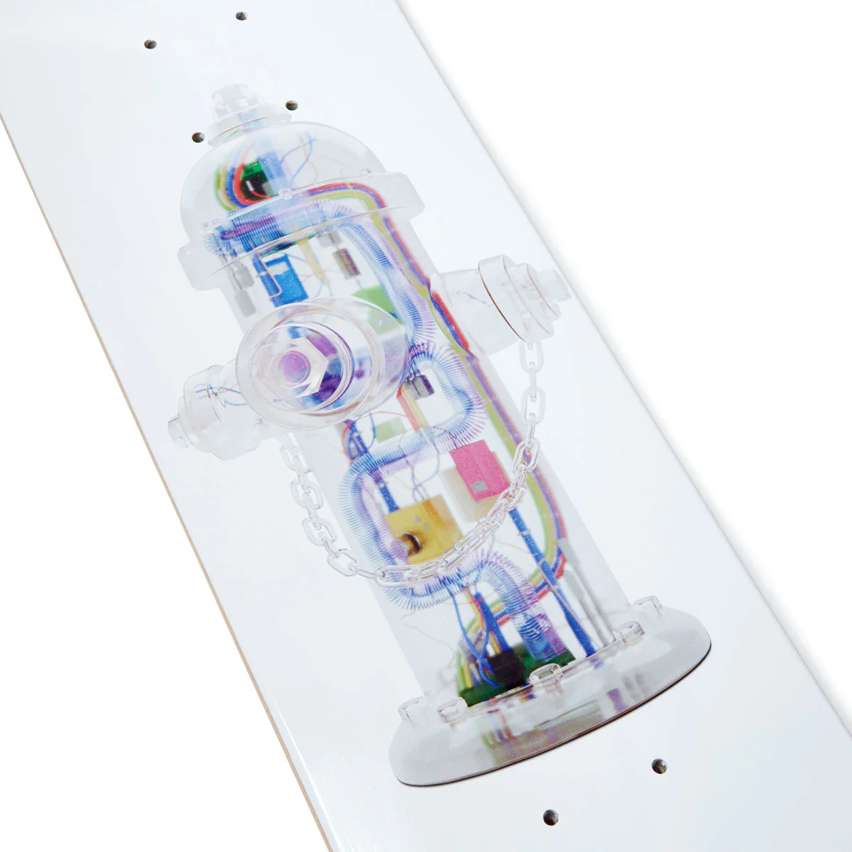 CCS Going Clear Hydrant Mini Skateboard Deck - Image 3
