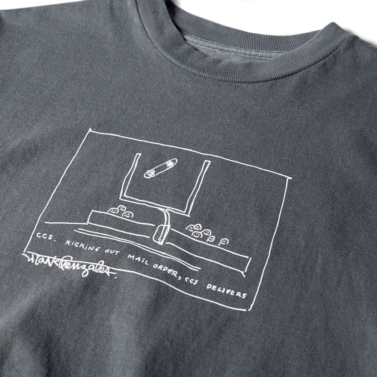 CCS Gonz 2001 Reissue T-Shirt - Faded Black - Image 4