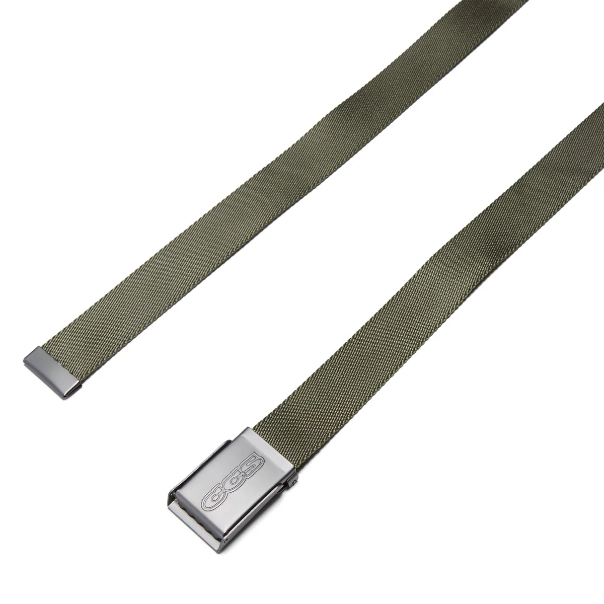 CCS Gunmetal 96 Logo Web Belt - Olive - Image 2