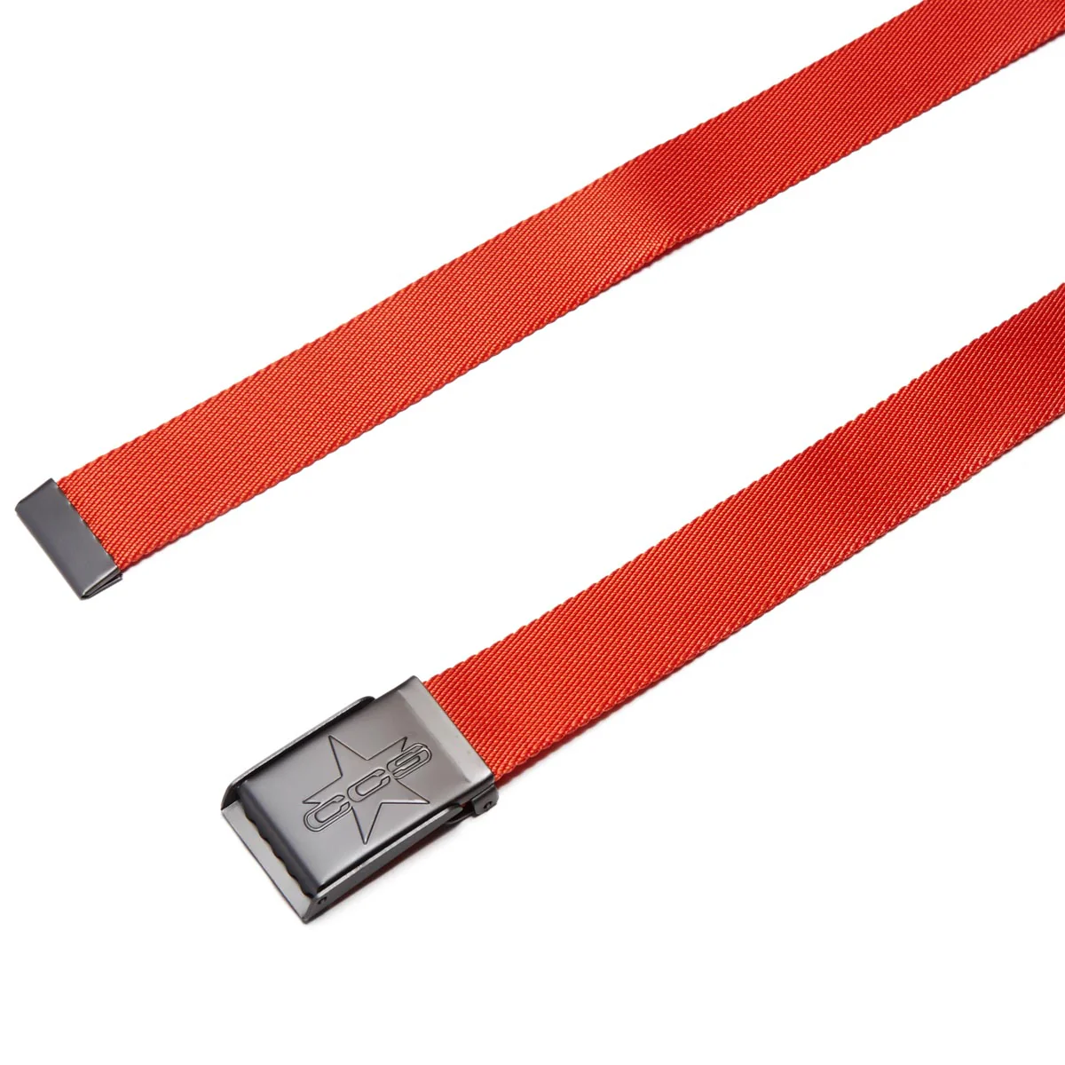 CCS Gunmetal 97 Star Web Belt - Orange - Image 2