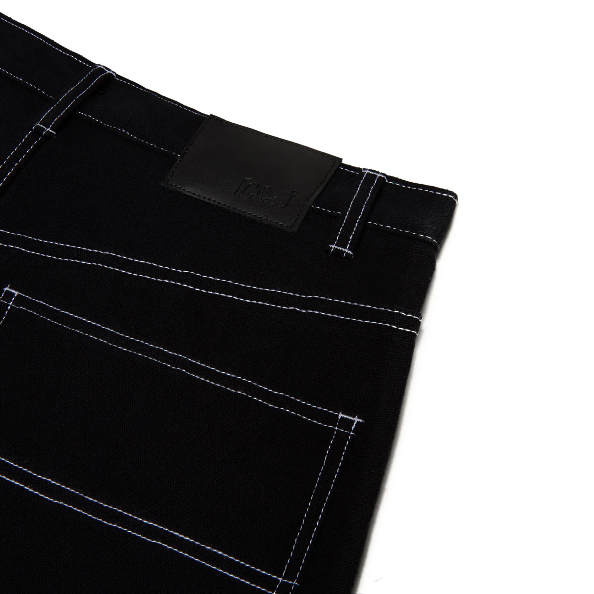 CCS Hammer Loop Canvas Shorts - Black/White - Image 8