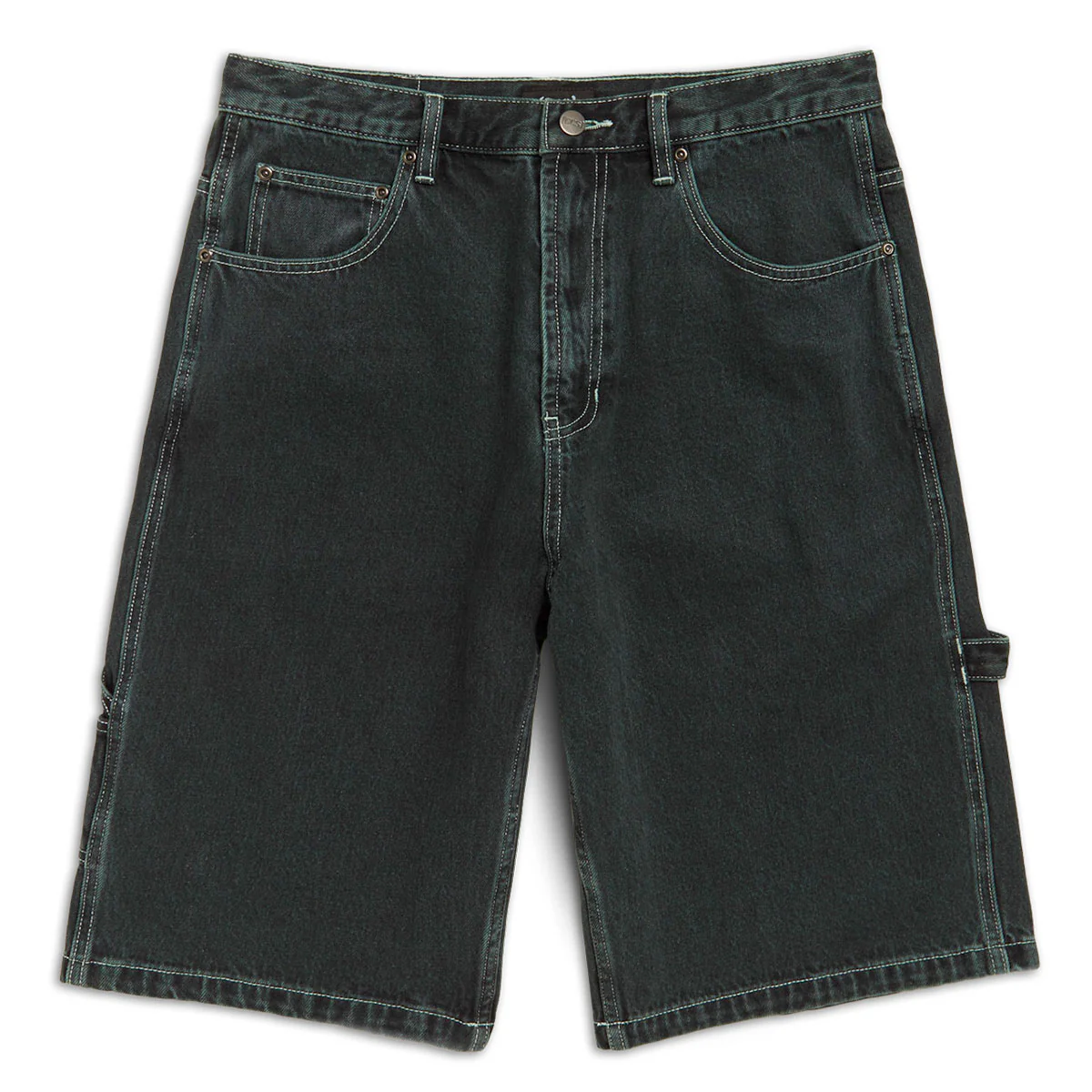 CCS Hammer Loop Jean Shorts - Acid Green - Image 2